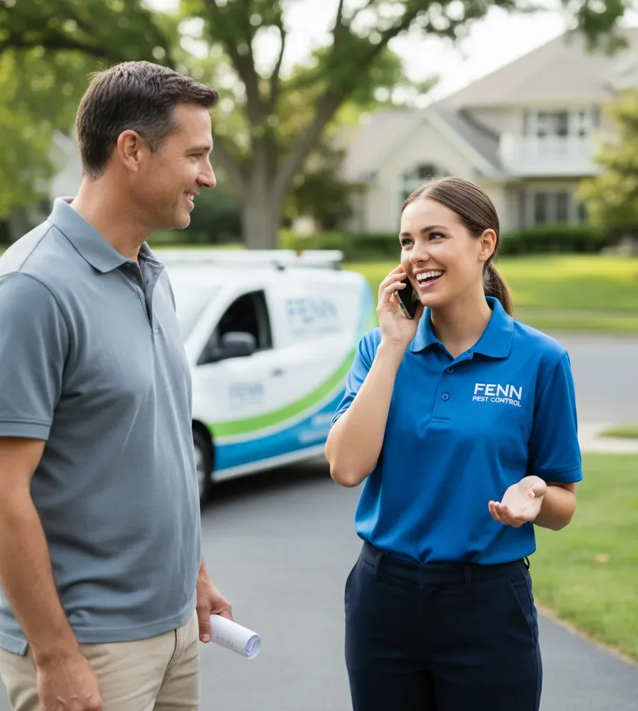 Fenn Pest Control customer support in Havre